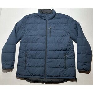 Duck Camp Reversible Late Season Puffer Jacket Down Men's Size XL Outdoor Casual